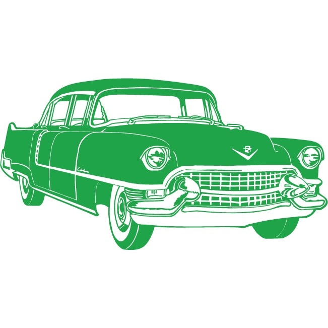 Masina Hudson Wasp - Sticker Decorativ - Verde - 150 x 79 cm