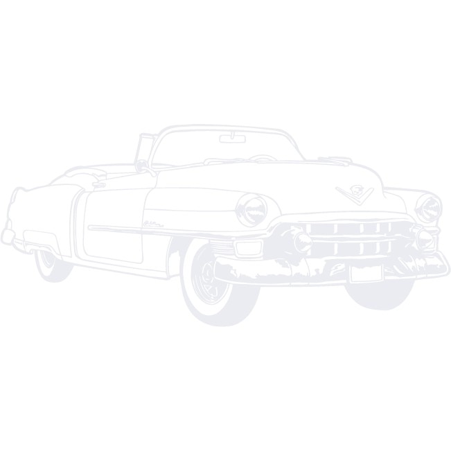 Cadillac Eldorado - Sticker Decorativ - Alb polar - 170 x 78 cm