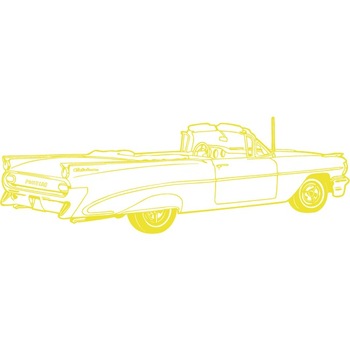 Cadillac - Sticker Decorativ - Lemon - 180 x 60 cm Cadillac - Sticker Decorativ - Lemon - 180 x 60 cm