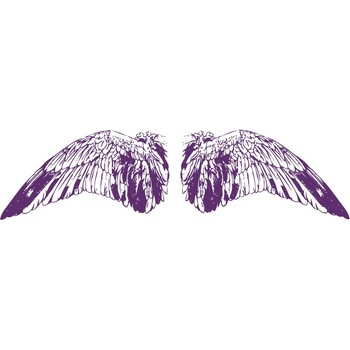 Aripi - Sticker Decorativ - Indigo - 128 x 33 cm Aripi - Sticker Decorativ - Indigo - 128 x 33 cm