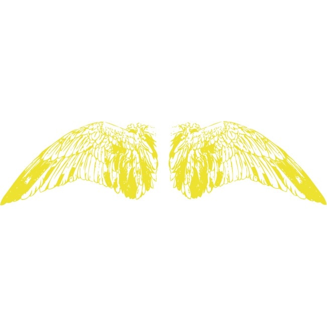 Aripi - Sticker Decorativ - Lemon - 128 x 33 cm