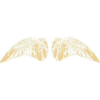 Aripi - Sticker Decorativ - Bej - 128 x 33 cm Aripi - Sticker Decorativ - Bej - 128 x 33 cm