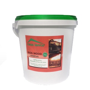 Solutie concentrata ignifugare pentru lemn, Bios Wood Ignifug, poduri ...