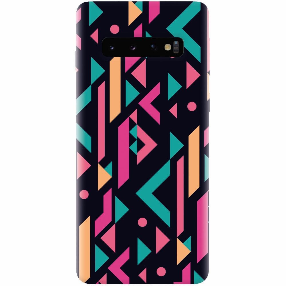 Husa silicon pentru Samsung Galaxy S10 Plus, Alien Geometrics