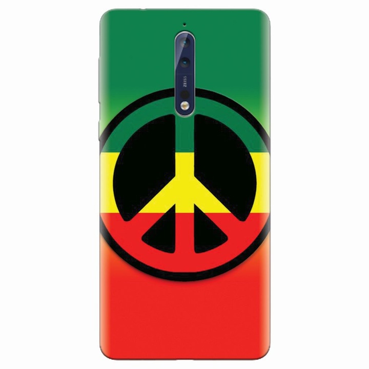 Силиконов кейс за Nokia 8, Peace