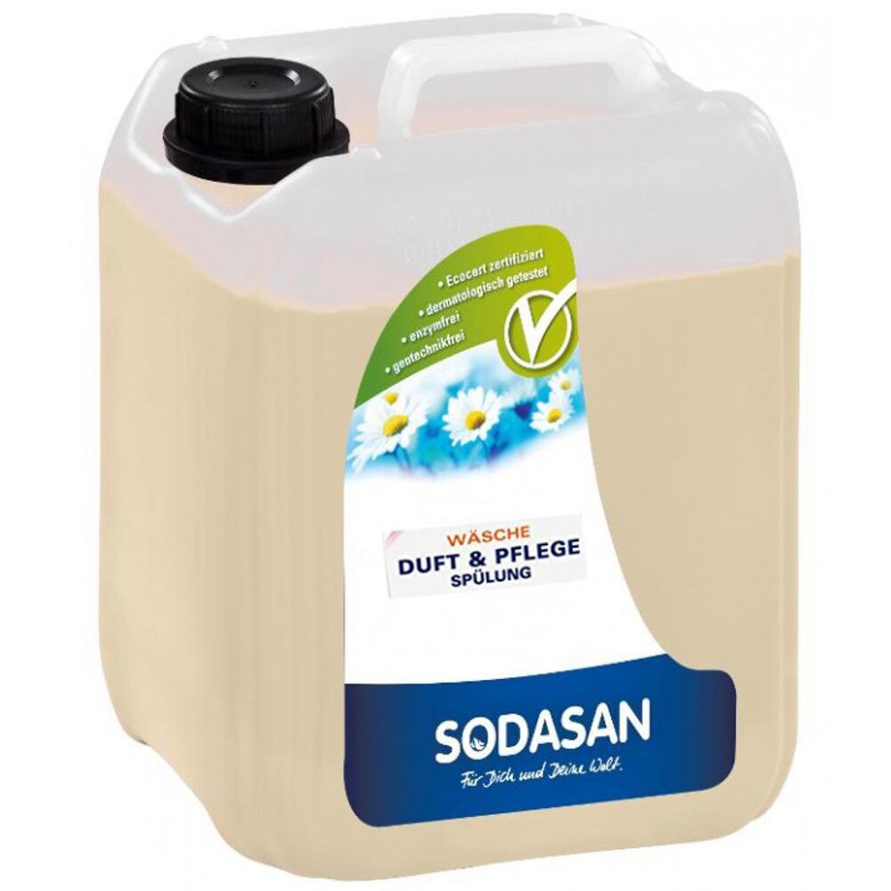 Balsam si parfumant ecologic pentru rufe cu magnolie 5 L SODASAN