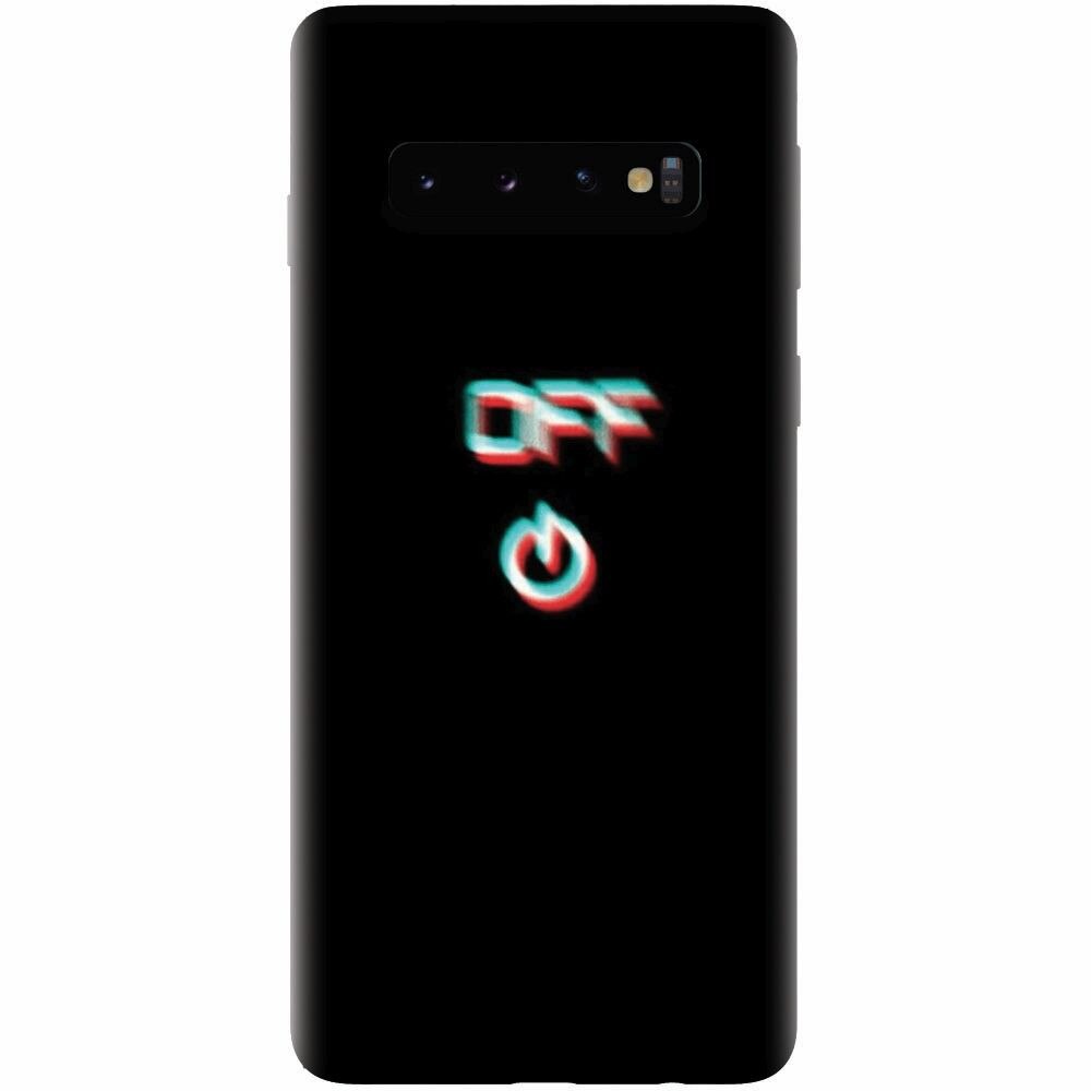 Husa silicon pentru Samsung Galaxy S10, Off