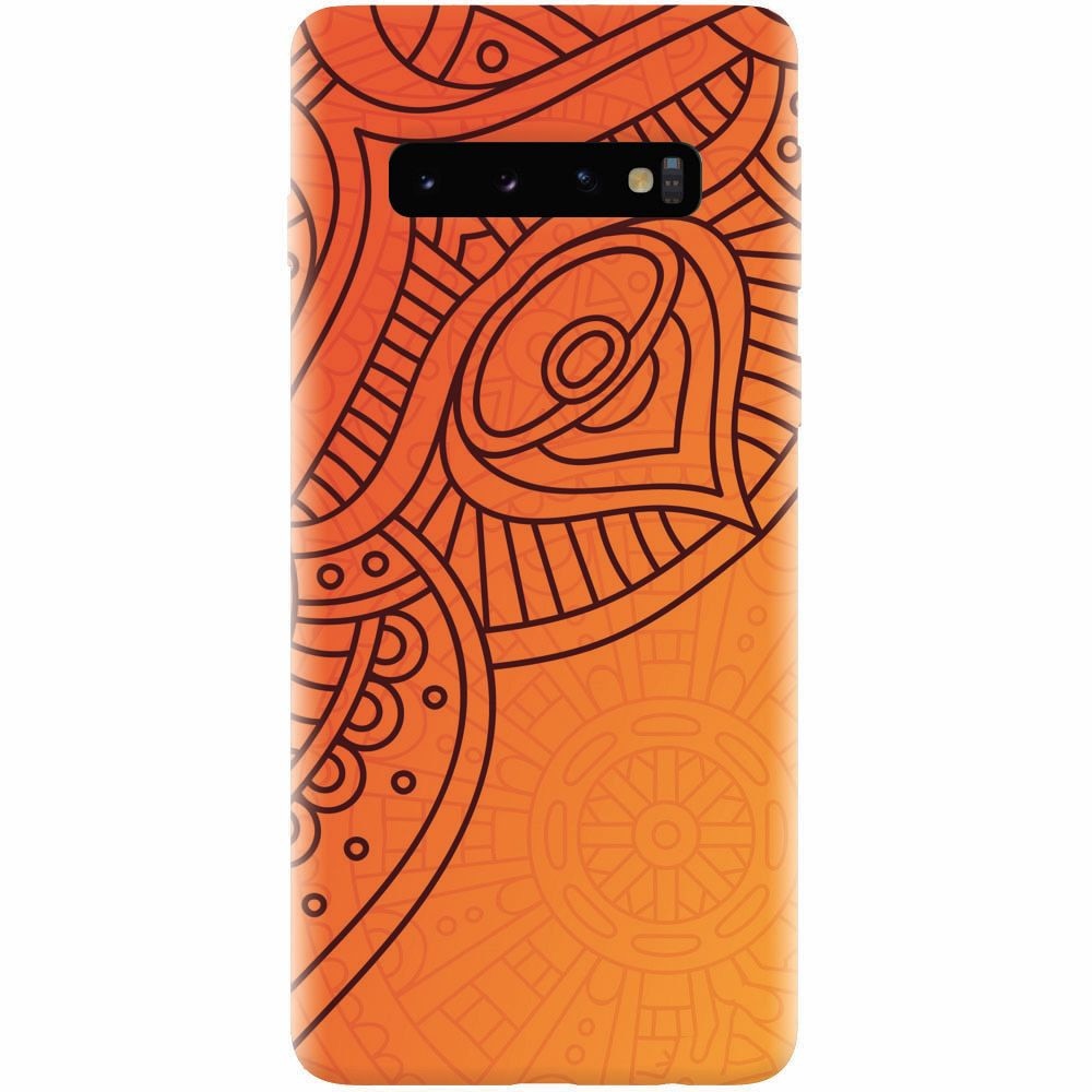 Husa silicon pentru Samsung Galaxy S10 Plus, Indian Design