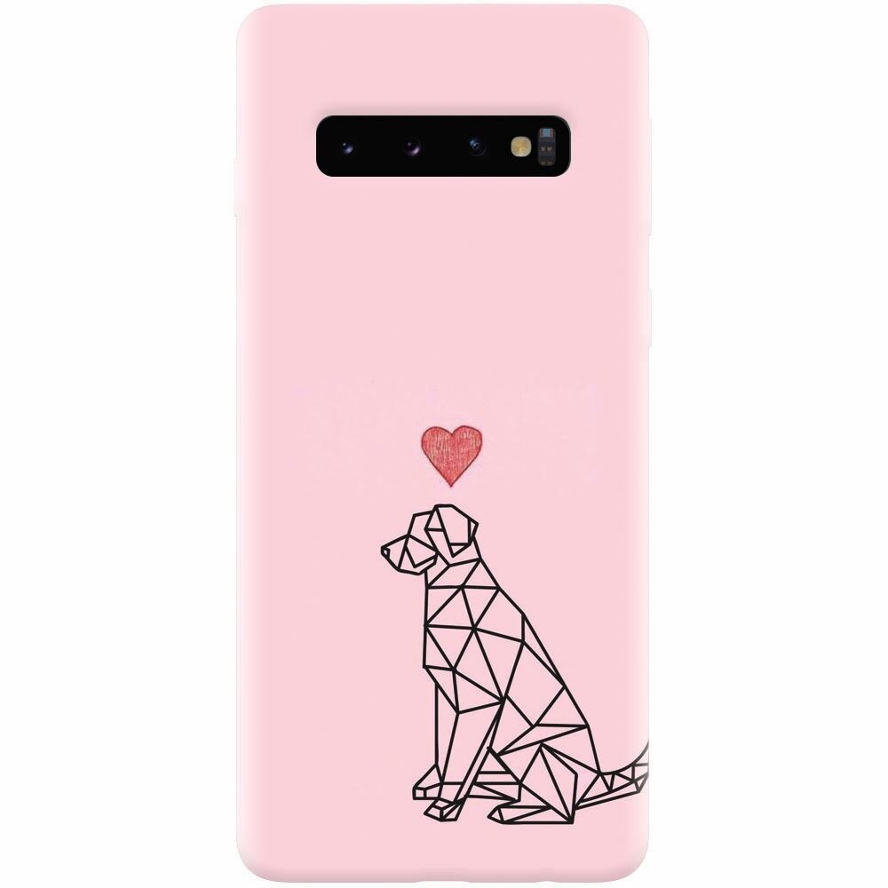 Husa silicon pentru Samsung Galaxy S10 Plus, Love Dog