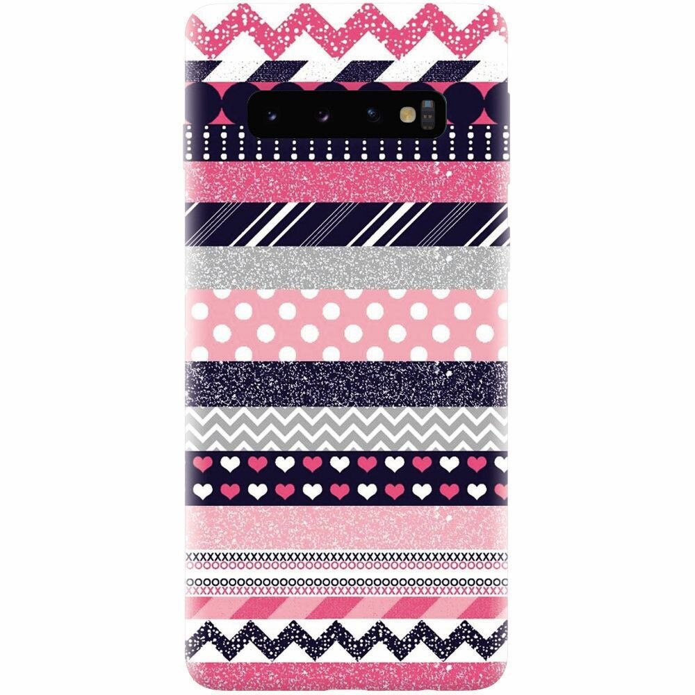 Husa silicon pentru Samsung Galaxy S10 Plus, Love Pattern