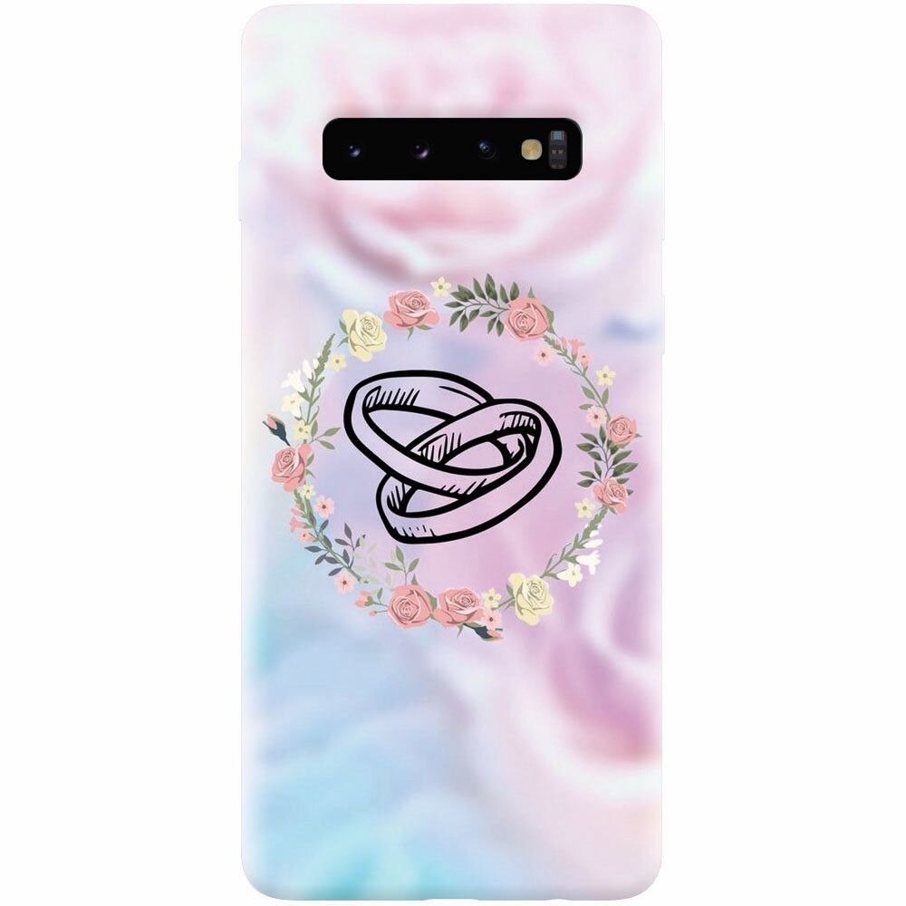 Husa silicon pentru Samsung Galaxy S10 Plus, Rings