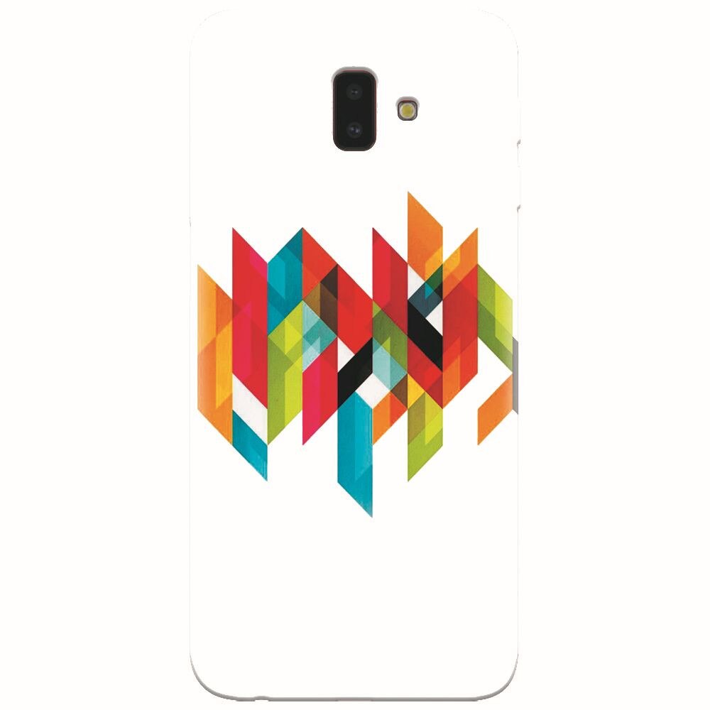 Husa silicon pentru Samsung Galaxy J6 Plus, Geometric