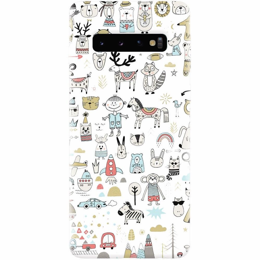 Husa silicon pentru Samsung Galaxy S10, Toys