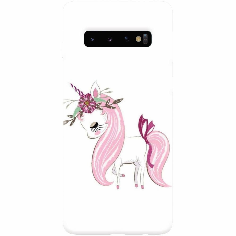 Husa silicon pentru Samsung Galaxy S10, Unicorn