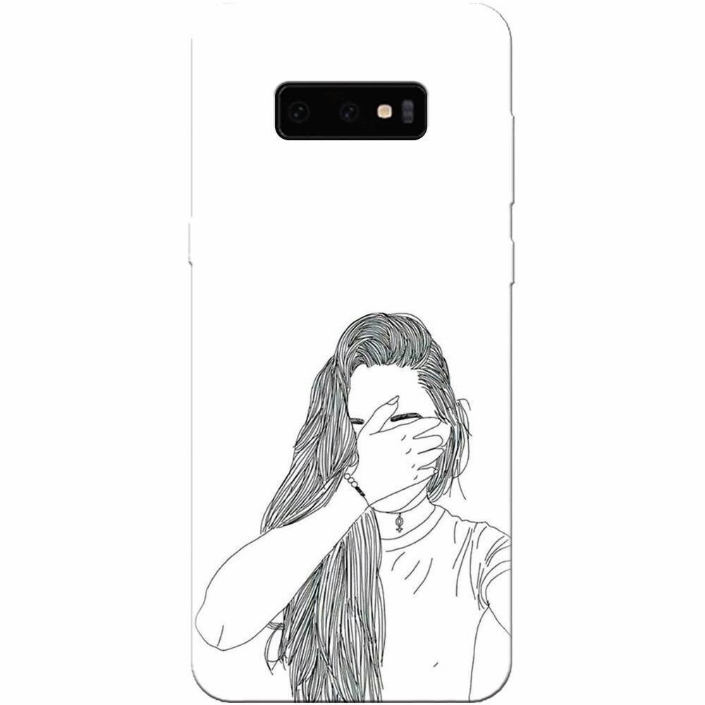Husa silicon pentru Samsung Galaxy S10 Lite, Dont Look