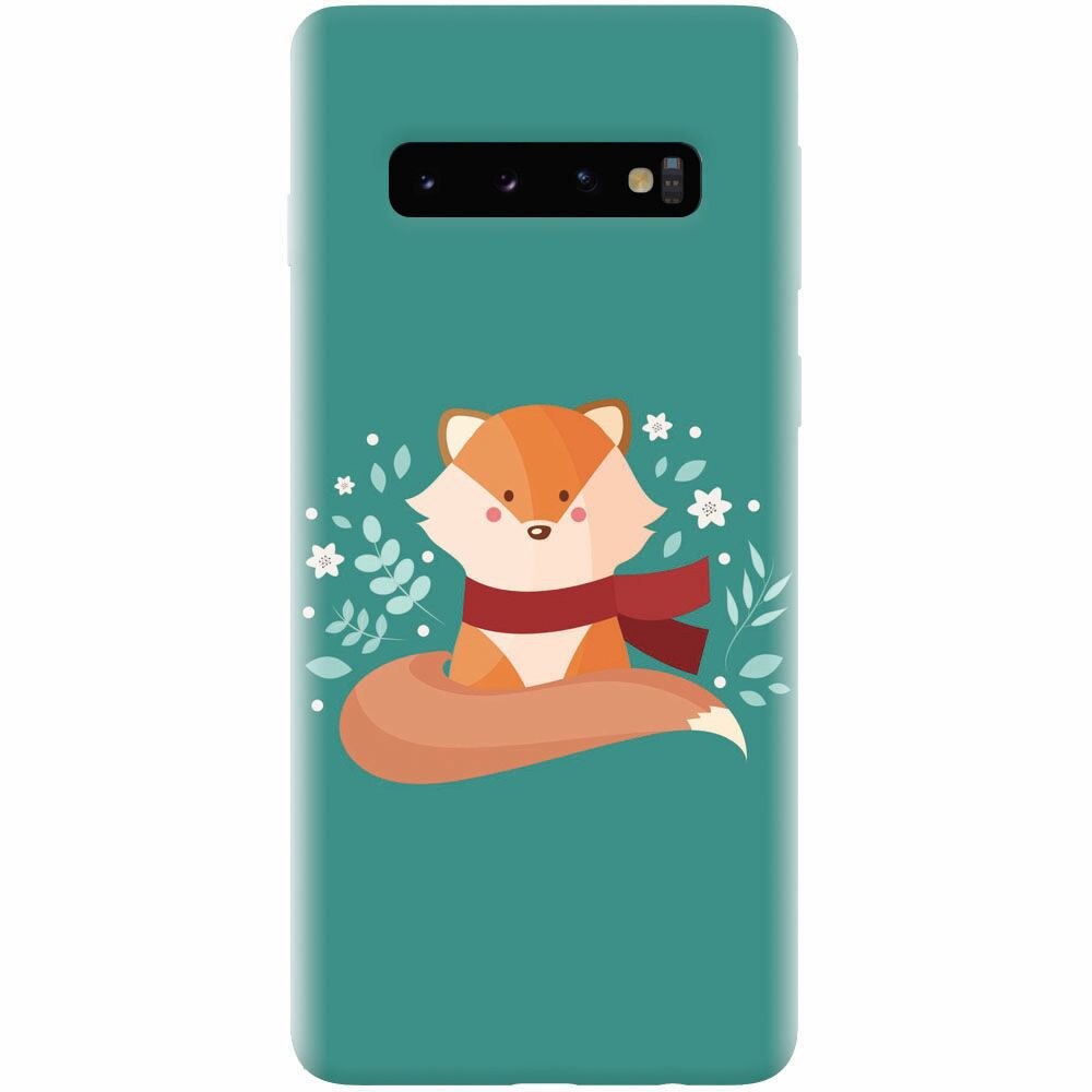 Husa silicon pentru Samsung Galaxy S10 Plus, Winter Fox