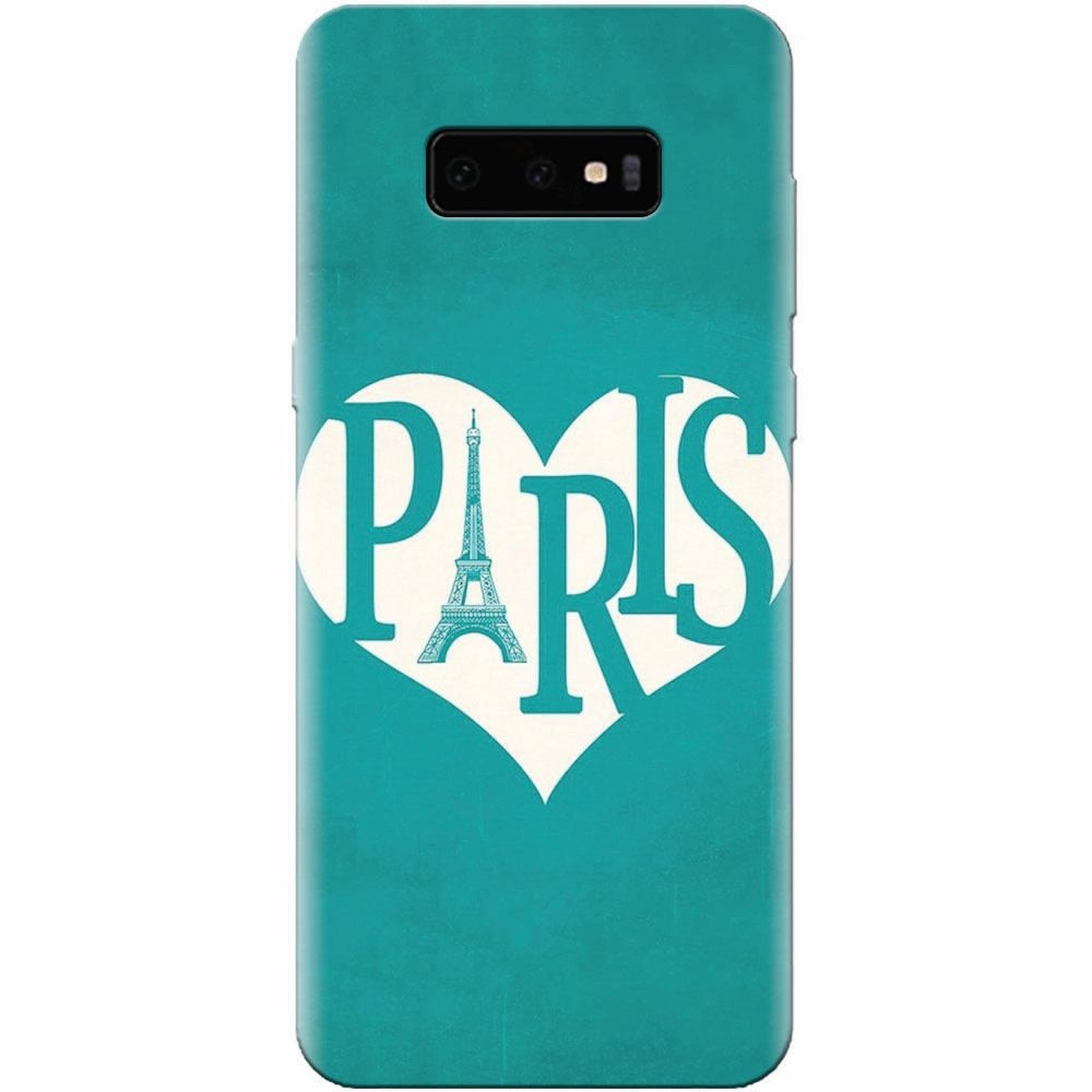 Husa silicon pentru Samsung Galaxy S10 Lite, I Love Paris