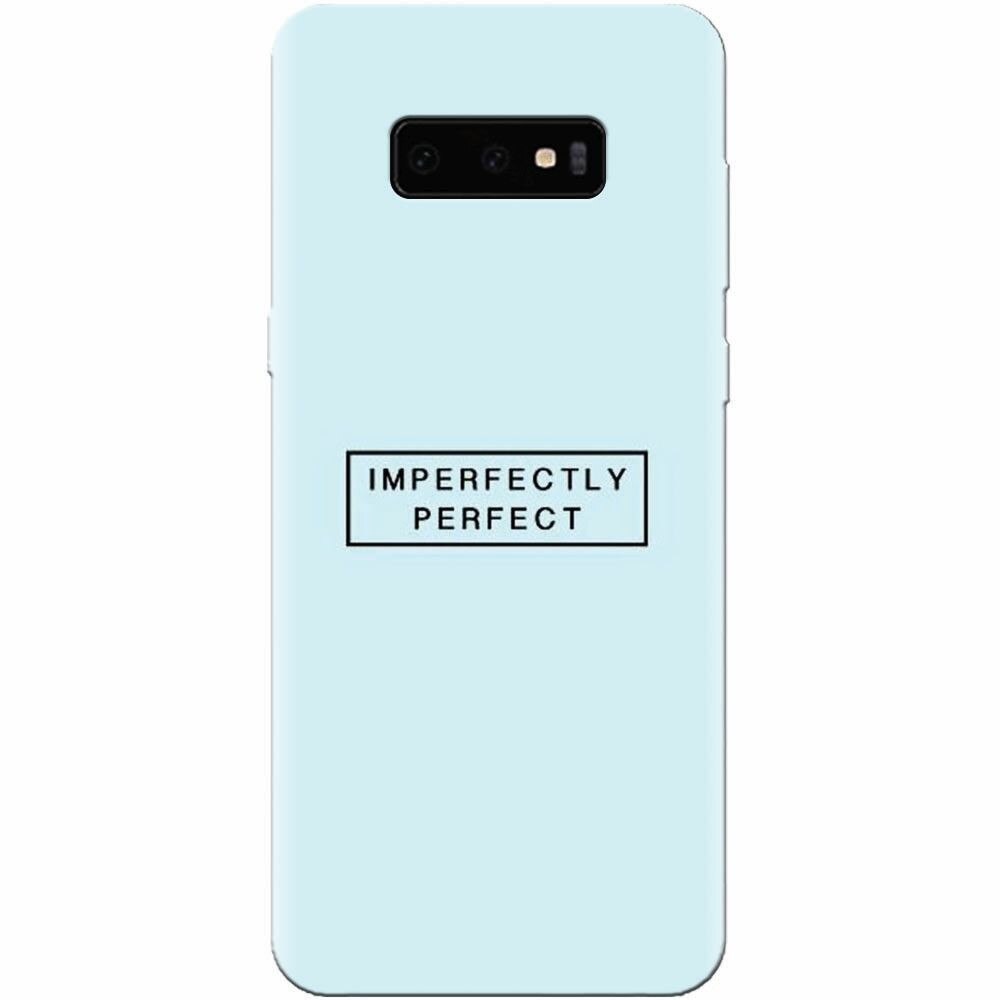 Husa silicon pentru Samsung Galaxy S10 Lite, Imperfectly Perfect