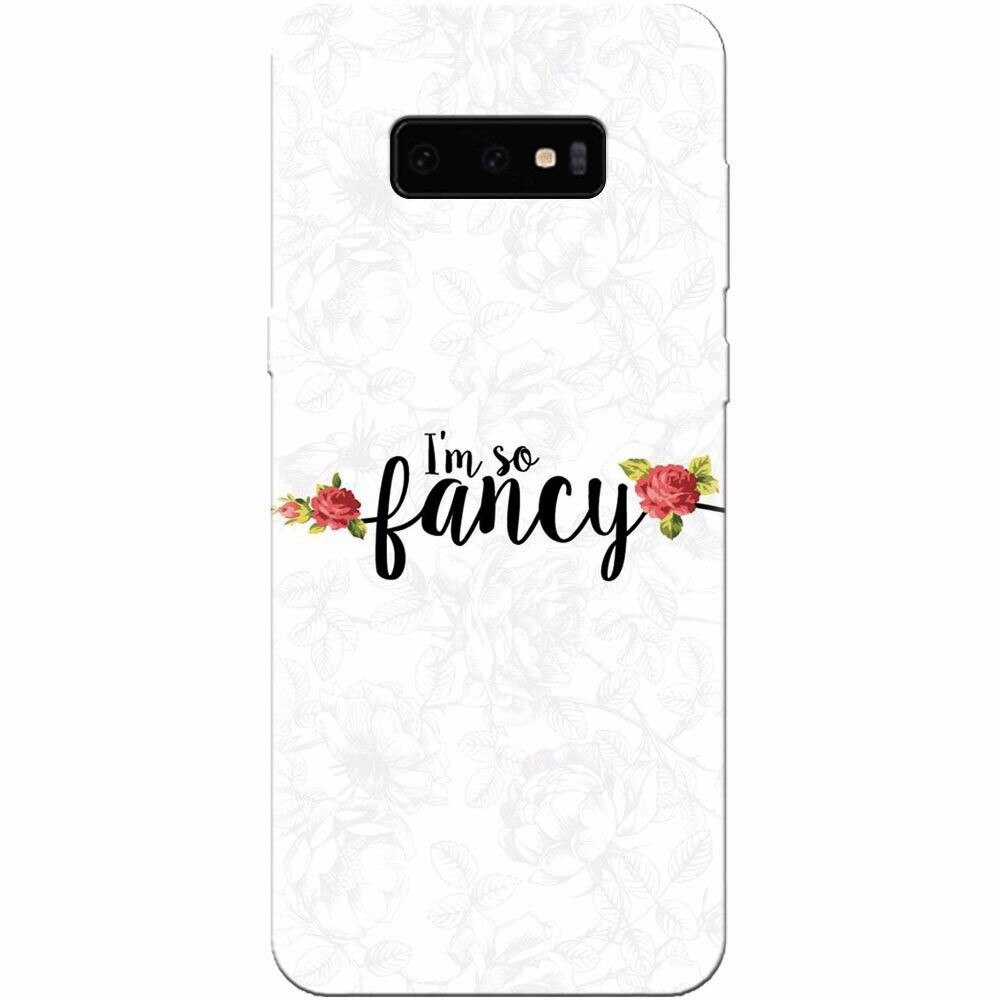 Husa silicon pentru Samsung Galaxy S10 Lite, Im So Fancy Floral