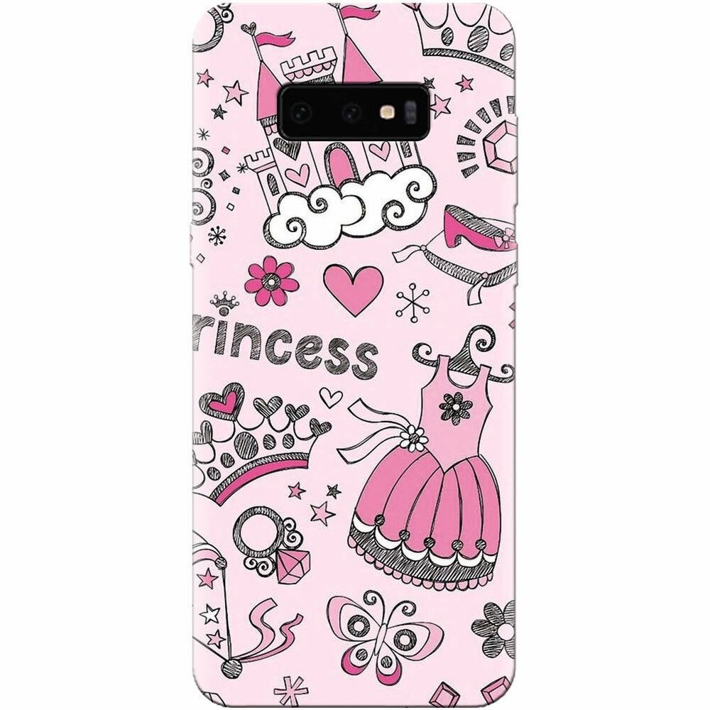 Husa silicon pentru Samsung Galaxy S10 Lite, Princess