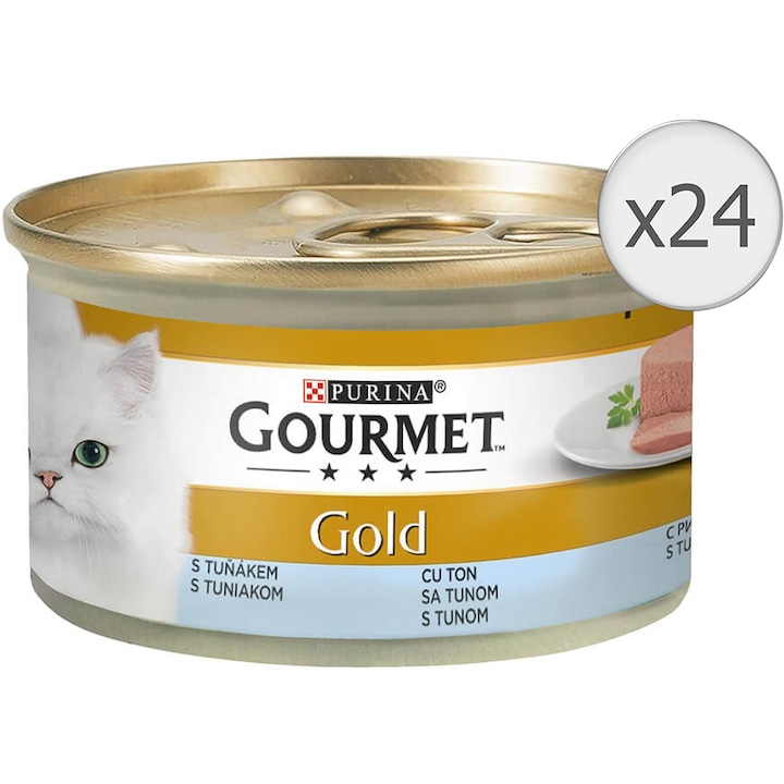 hrana umeda pentru pisici gourmet gold mousse ton 24x85g imagen 4_1_
6