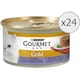 Hrana umeda pentru pisici Gourmet Gold Savoury Cake, Miel si Fasole Verde, 24 x 85 g
