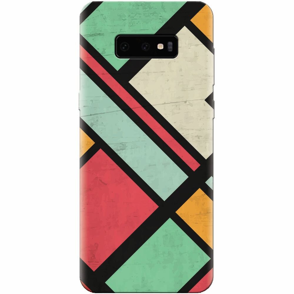 Husa silicon pentru Samsung Galaxy S10 Lite, Retro Grunge