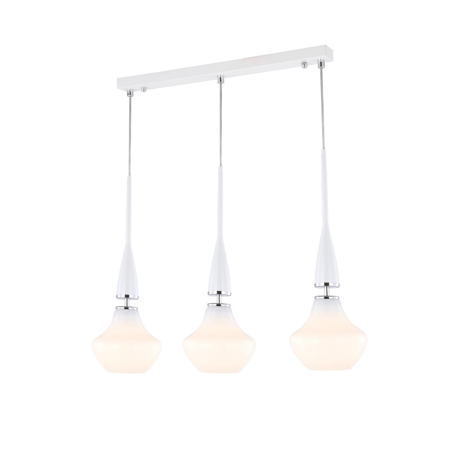 Lustra Avonni Alfa 3 brate , finisaj Alb 3xE27 max60W