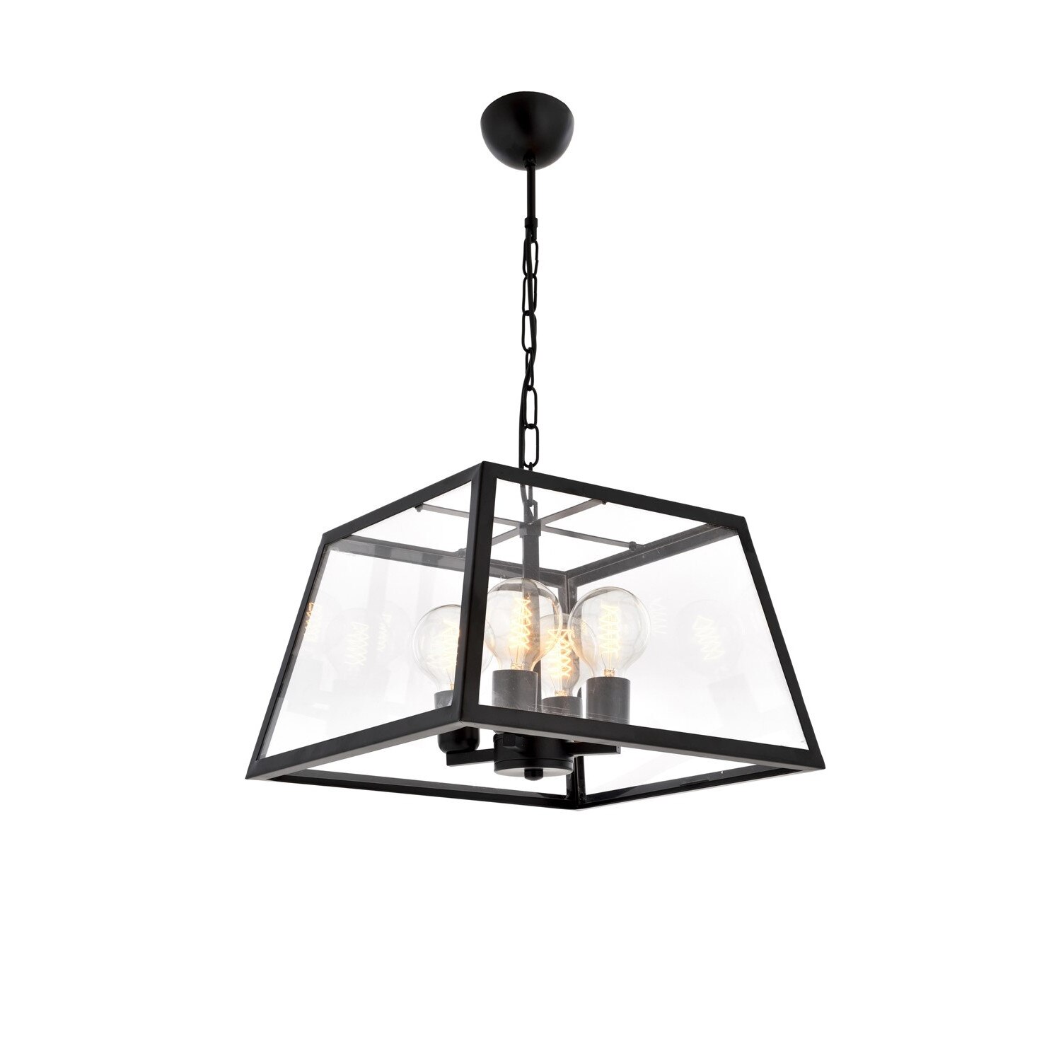 Lustra Avonni Black 4 brate , finisaj Negru 4xE27 max60W