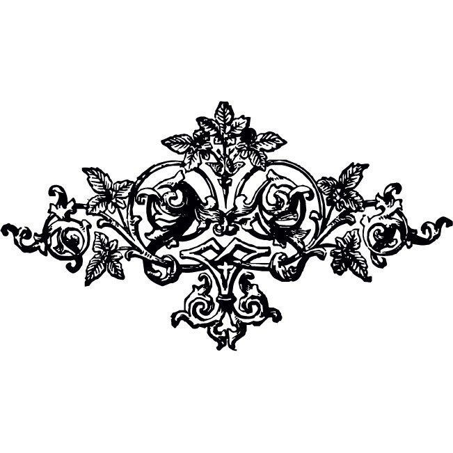 Simbol grecesc - Sticker Decorativ - Negru - 95 x 53 cm