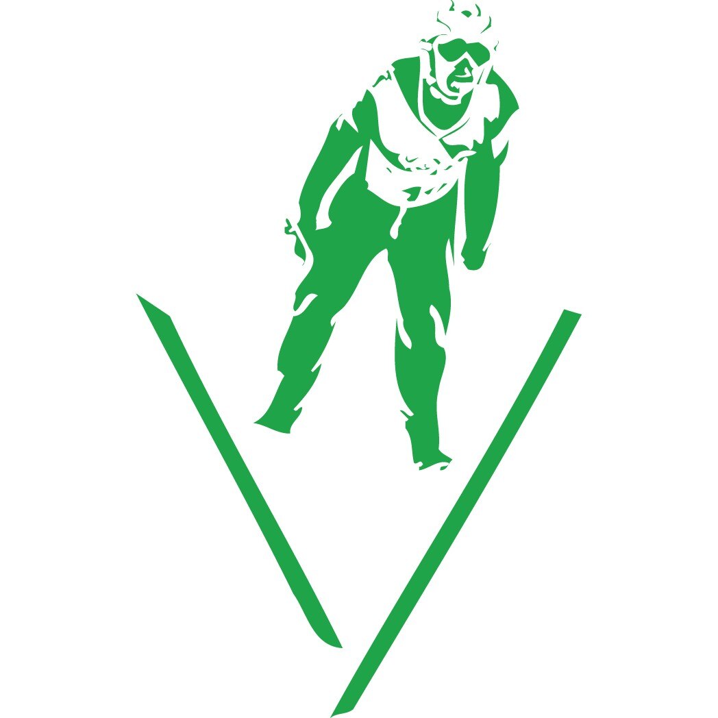 Schi - Sticker Decorativ - Verde - 87 x 140 cm