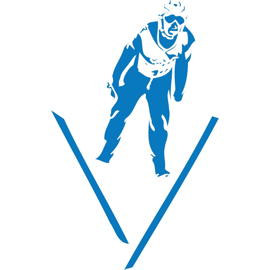 Schi - Sticker Decorativ - Albastru - 87 x 140 cm