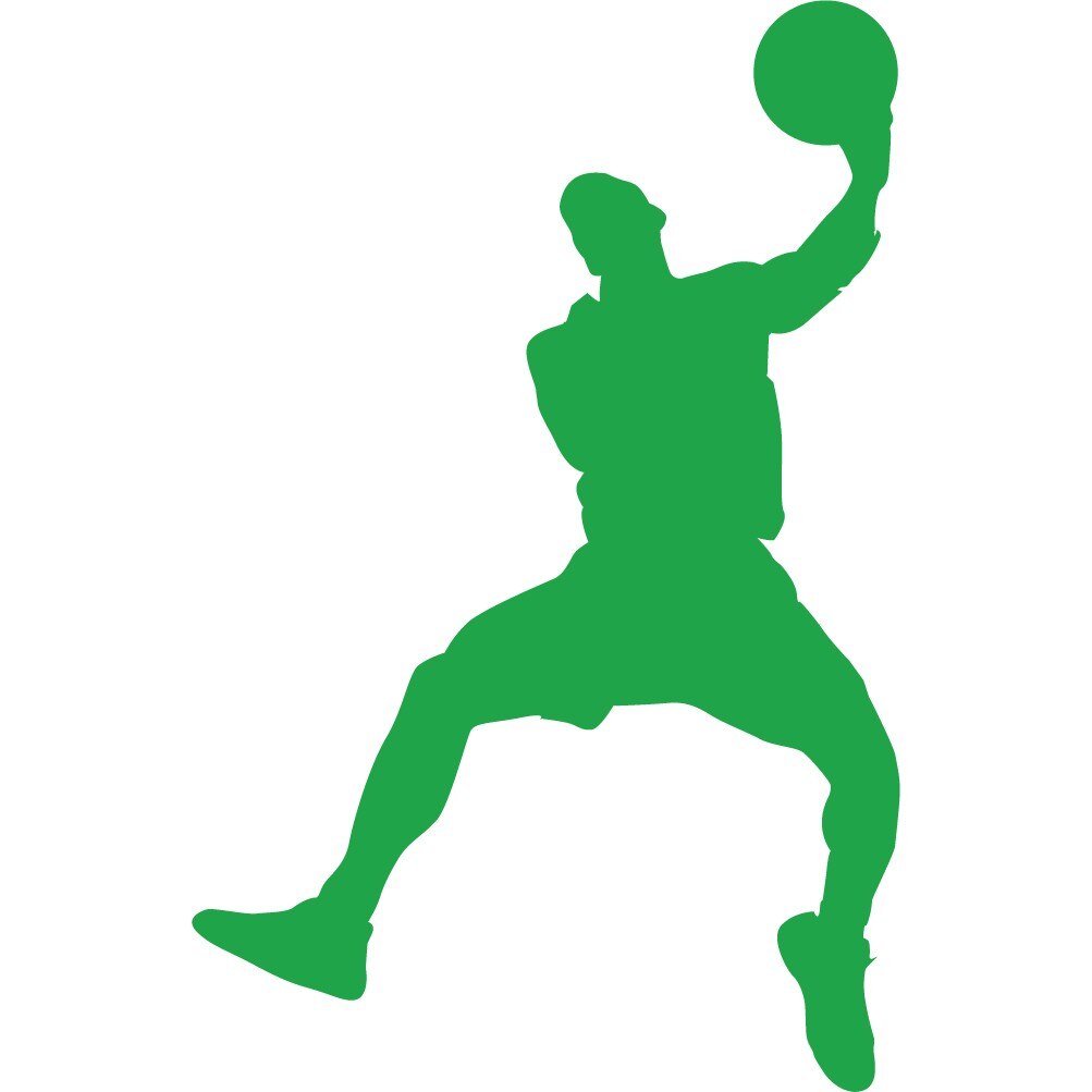 Baschet - Sticker Decorativ - Verde - 100 x 157 cm