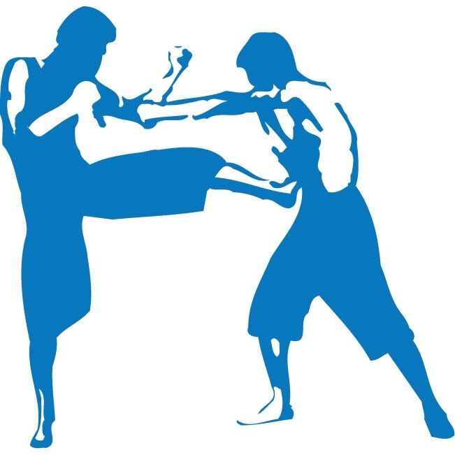 Sticker sport - Sticker Decorativ - Albastru - 110 x 107 cm