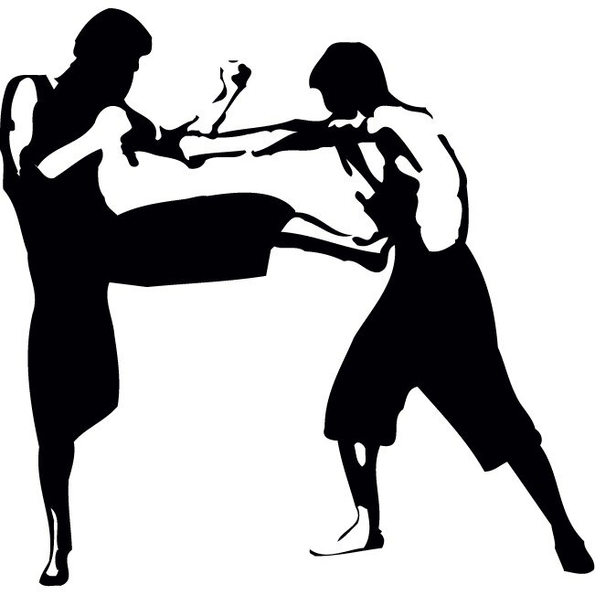 Sticker sport - Sticker Decorativ - Negru - 110 x 107 cm