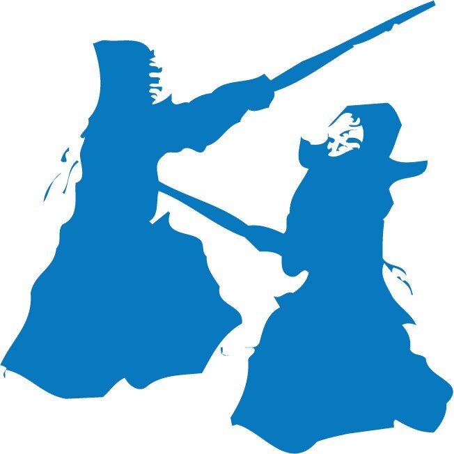 Kendo - Sticker Decorativ - Albastru - 110 x 110 cm