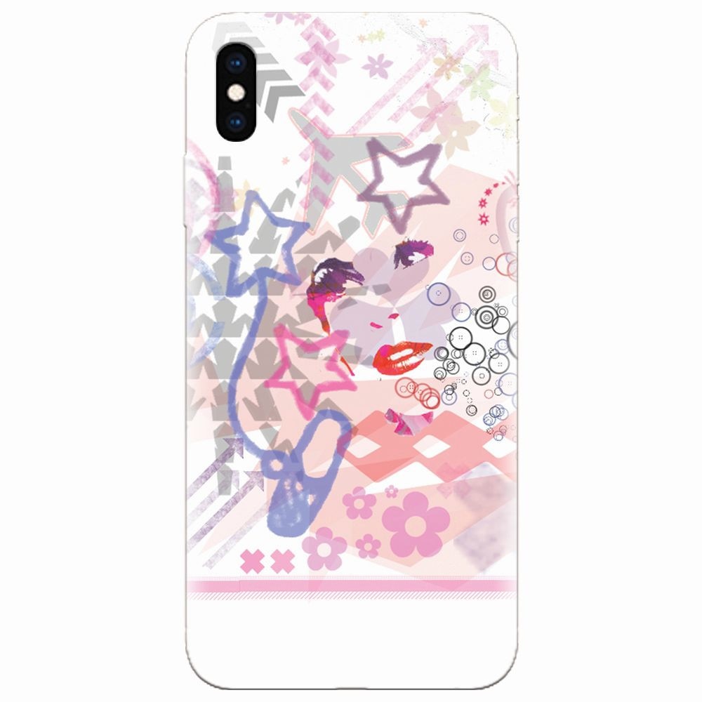 Husa silicon pentru Apple Iphone XS, Girly Like