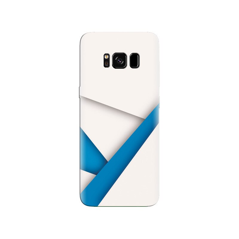 Husa Samsung S8 Plus Material Design Blue And White To