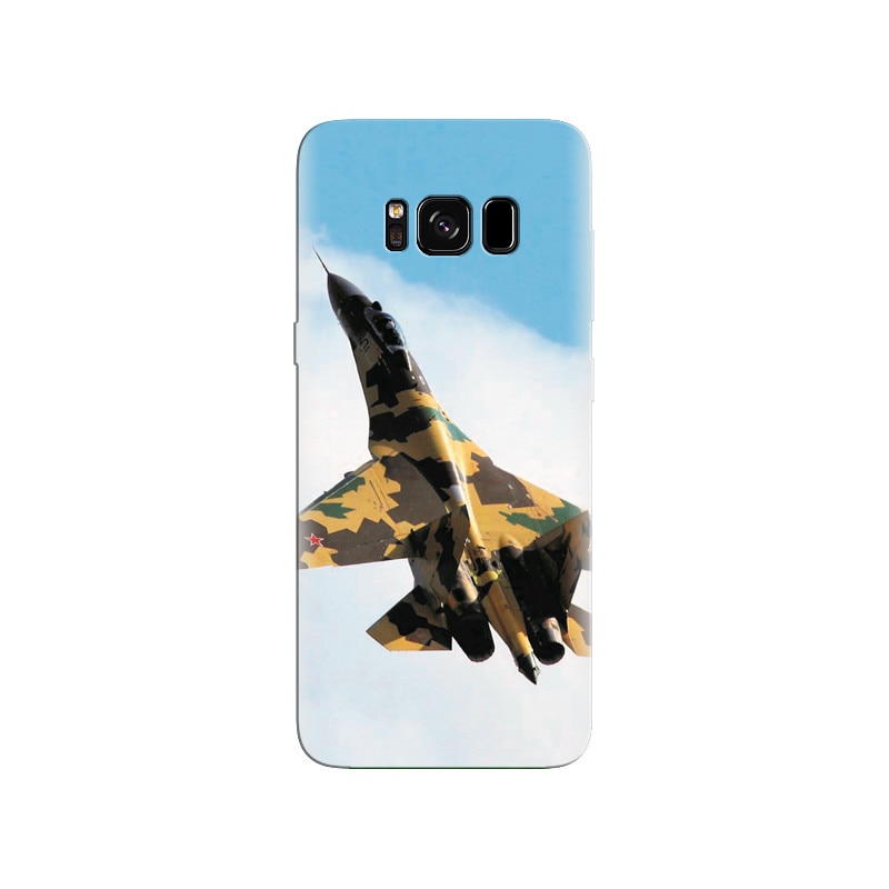 Husa Samsung S8 Military Plane Fly High In Sky