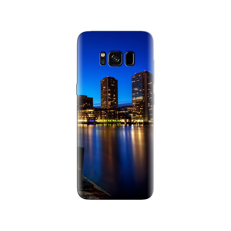 Husa Samsung S8 Plus Metropolis City Blue Sky