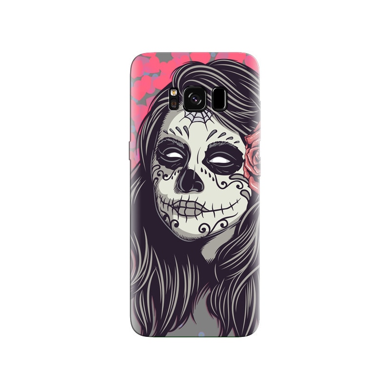 Husa Samsung S8 Mexican Girl Skull