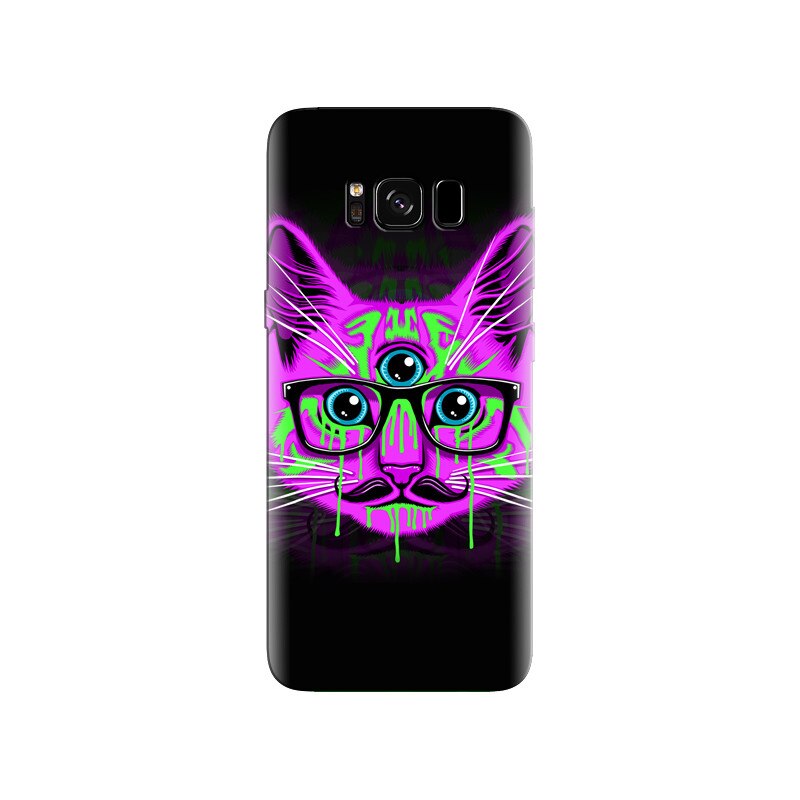 Husa Samsung S8 Psychedelic Kitty