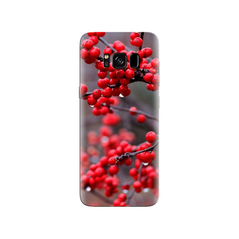 Husa Samsung S8 Plus Red Cranberries Tree