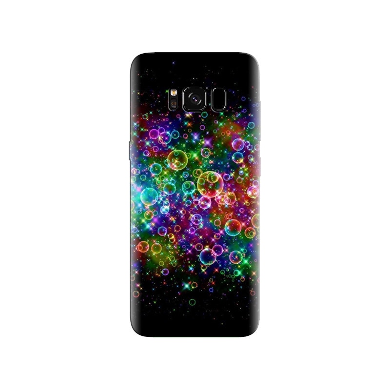 Husa Samsung S8 Rainbow Colored Soap Bubbles