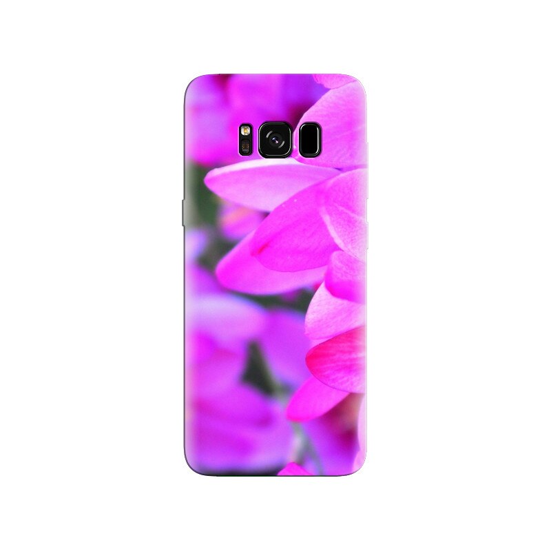 Husa Samsung S8 Plus Purple Flower Petals Macro