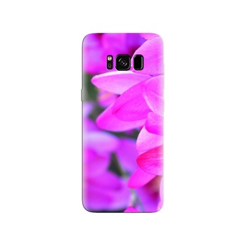 Husa Samsung S8 Plus Purple Flower Petals Macro Husa Samsung S8 Plus Purple Flower Petals Macro