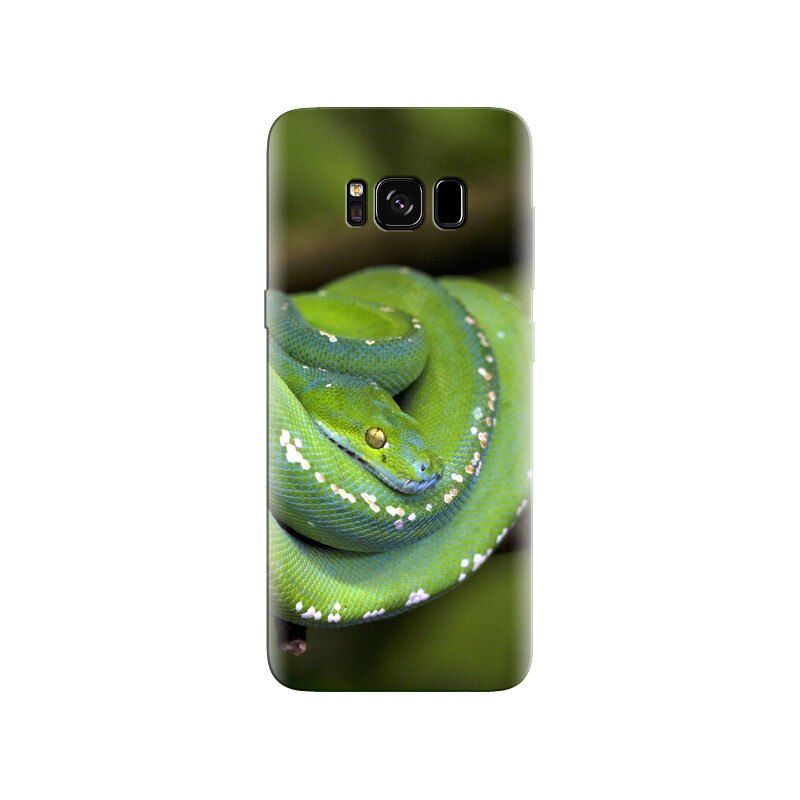 Husa Samsung S8 Python Scales Green Branch Snake