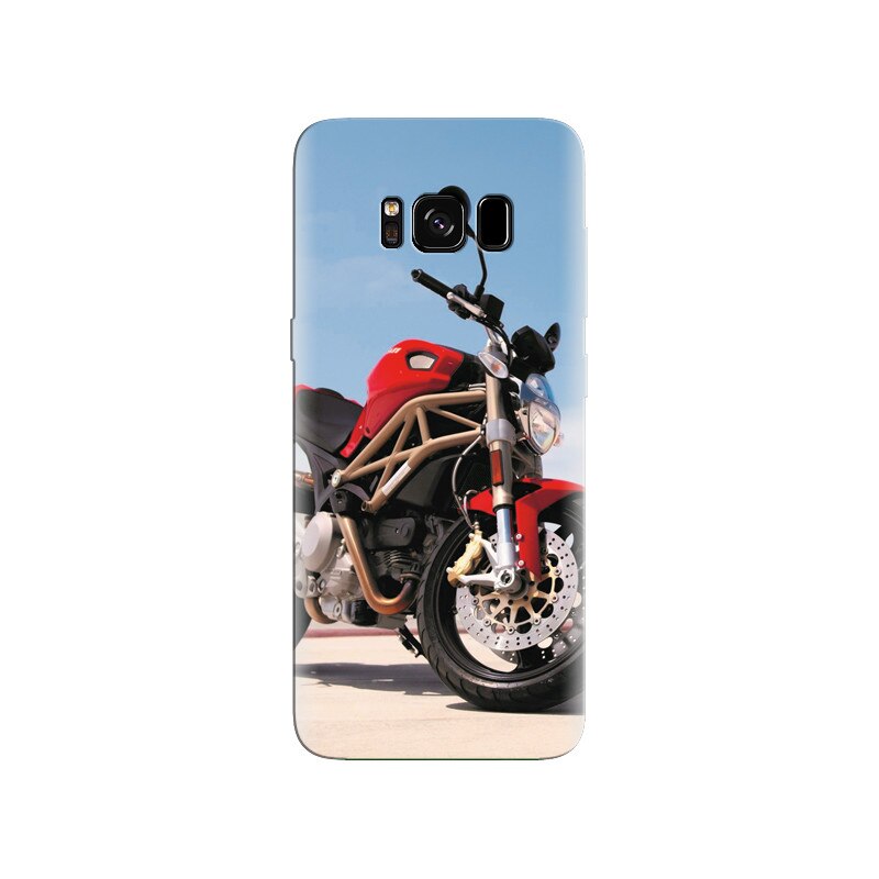 Husa Samsung S8 Red Bike Backgrounds