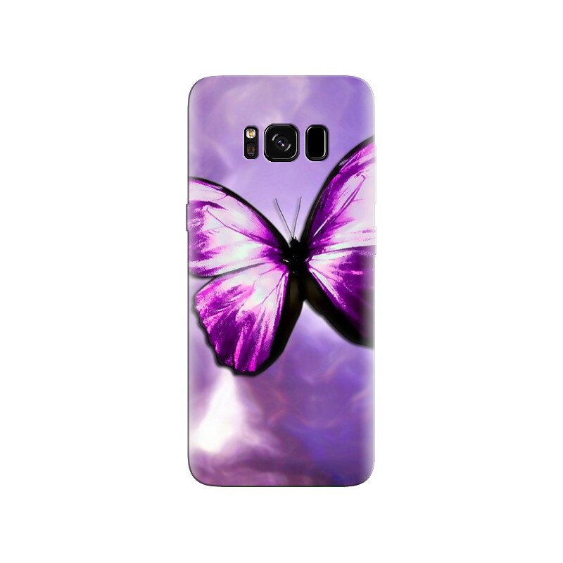 Husa Samsung S8 Purple Butterfly 003