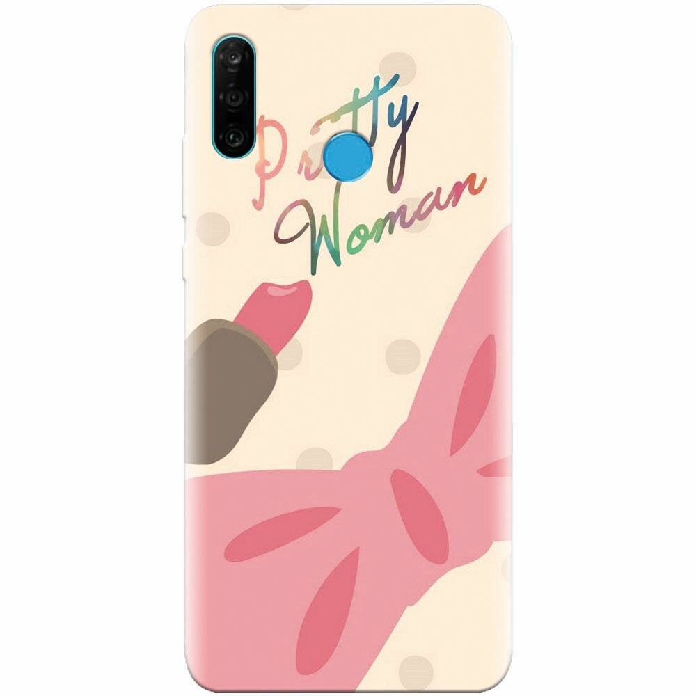 Husa silicon pentru Huawei P30 Lite, Cute Girly